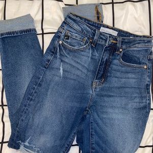 KanCan Boyfriend Style High Rise Jeans Size 24